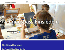 Tablet Screenshot of ferienspass-einsiedeln.ch